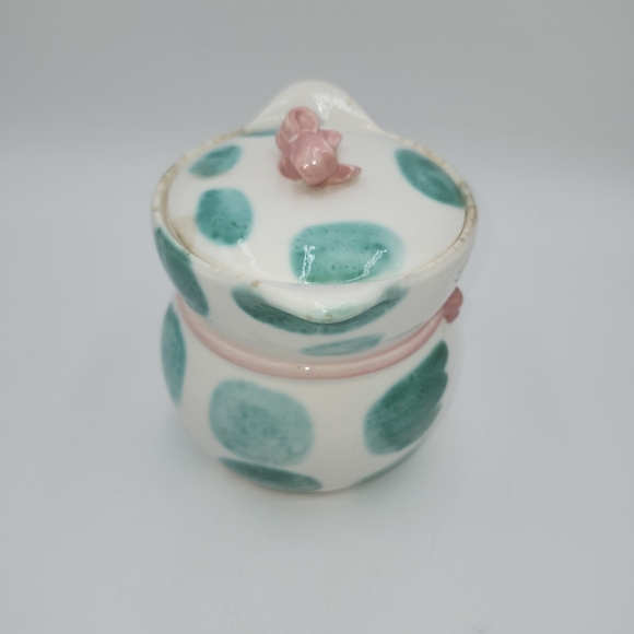 Rare Vintage Lipper Mann Ceramic Cookie Biscuit Jar Anthropomorphic canister - Picture 11 of 16